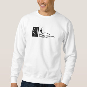 USK Twin Cities Black Logotyp Basic Sweatshirt