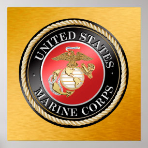 Usmc-affisch Poster