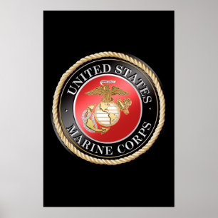 Usmc-affisch Poster