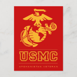 USMC Afghanistan Veteran Vykort