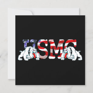 USMC Chety - Djävulen Hundar - OoRah! Spara Datumet