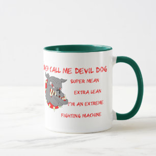 USMC dem appell mig djävulenhund Mugg