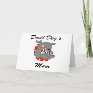 USMC DJÄVULEN HUND MAMMA KORT