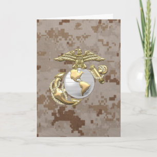 USMC Eagle, Globe & Anchor (EGA) [3D] Kort