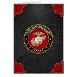 USMC EGA [Speciell utgåva] [3D] Hälsningskort