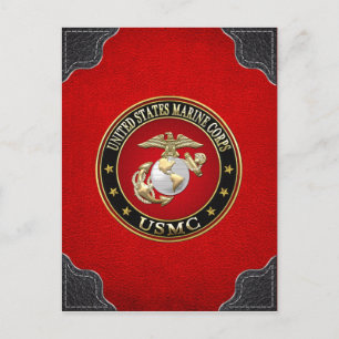 USMC EGA [Speciell utgåva] [3D] Vykort