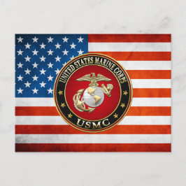 USMC EGA [Speciell utgåva] [3D] Vykort