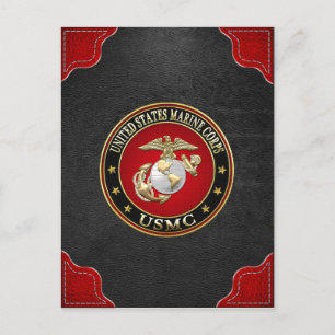 USMC EGA [Speciell utgåva] [3D] Vykort