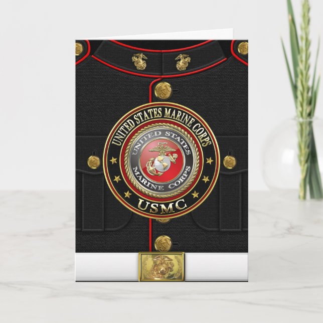 USMC Emblem [Speciell utgåva] [3D] Kort (Framsida)
