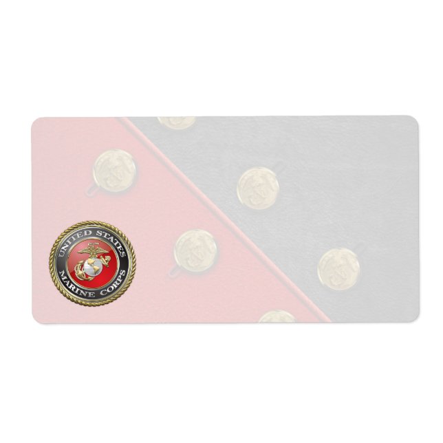 USMC Emblem & Uniform [3D] Fraktsedel (Framsidan)