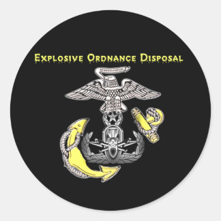 USMC EOD RUNT KLISTERMÄRKE