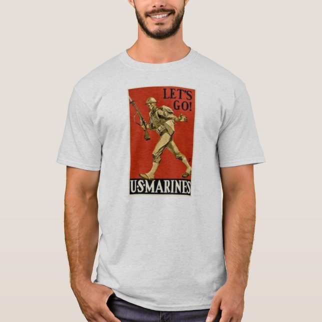 USMC i storkriget Tee (Framsida)