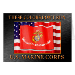 Usmc-kort Hälsningskort