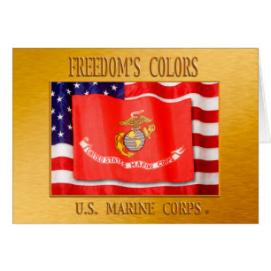 Usmc-kort Hälsningskort