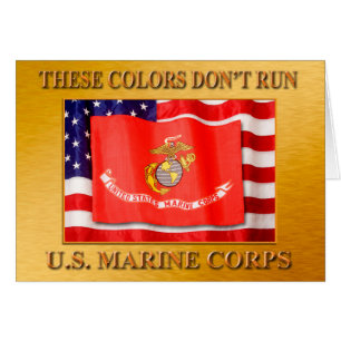 Usmc-kort Hälsningskort