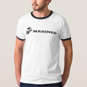 Usmc-logotyp - svart tröja
