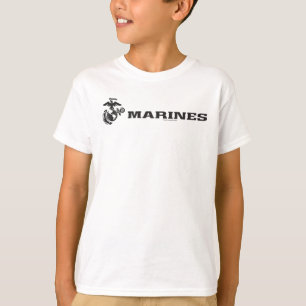 Usmc-logotyp - svart tröja