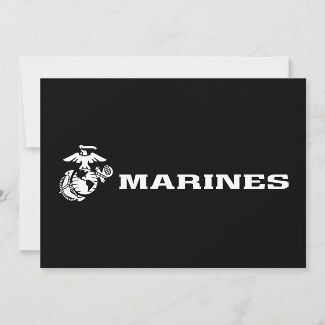 USMC-Logotyp - vit (Framsida)