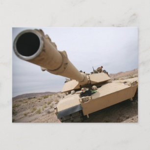 USMC M1 Abrams Vykort