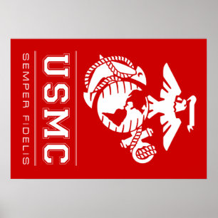 USMC Semper Fidelis [Semper Fi] Poster