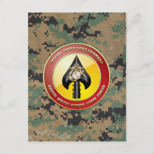 USMC Speciell Operations Command (MARSOC) [3D] Vykort