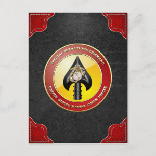 USMC Speciell Operations Command (MARSOC) [3D] Vykort