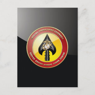 USMC Speciell Operations Command (MARSOC) [3D] Vykort