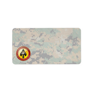 USMC Speciellare Operations Command (MARSOC) [3D] Adressetikett