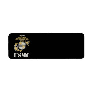 USMC [stencilera], Returadress Etikett