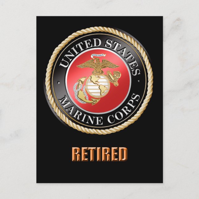 USMC-vykort Vykort (Framsida)