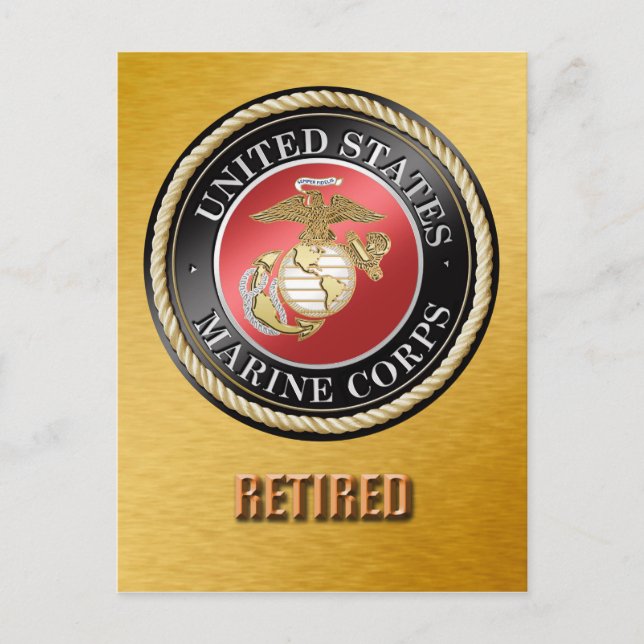 USMC-vykort Vykort (Framsida)