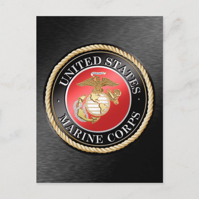 USMC-vykort Vykort (Framsida)