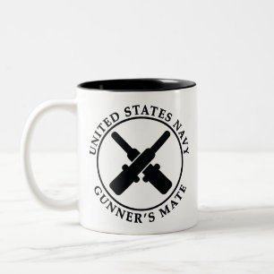 USN Gunners Mate-kaffe kopp