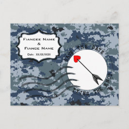 USN Navy Spara datum & pil Meddelande Vykort