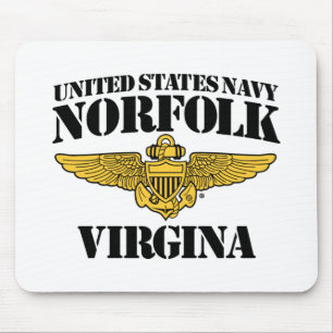 USN Norfolk Virgina Mousepad Musmatta