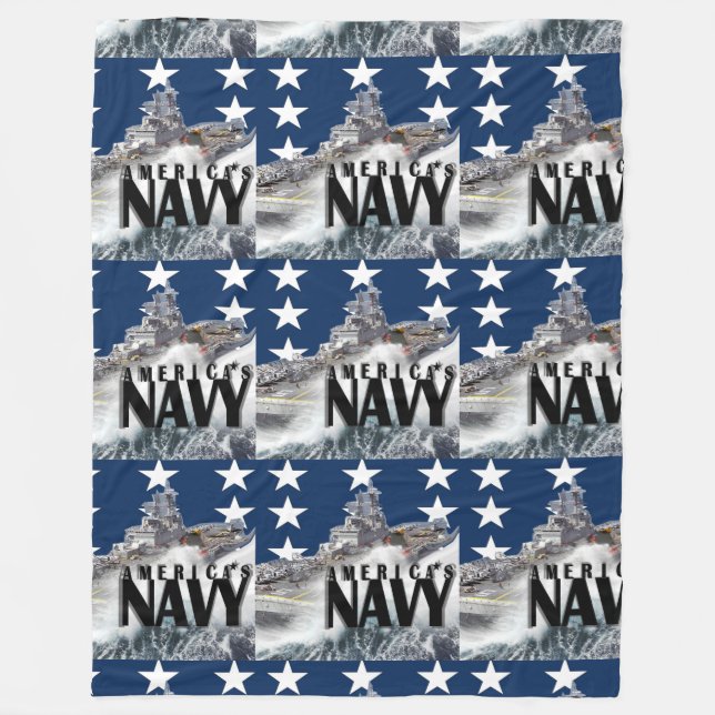 USNAVYFANMERCH, FLEECEFILT (Framsidan)