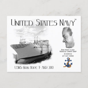 USNS BOB HOPE T-AKR 300 CARGO FRAKT VYKORT