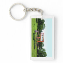 Usonian gästgivargårdkeychain - gatan undertecknar