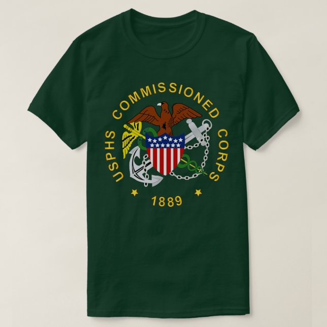 USPHS beställde kår med BackGrd T Shirt (Design framsida)