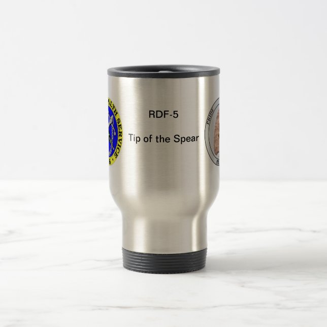 USPHS-mugg (spetsen av spjut) Resemugg (Center)