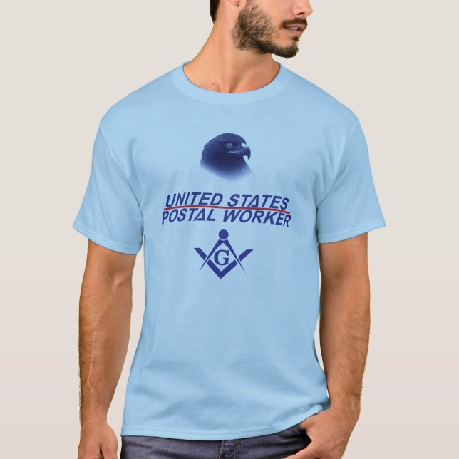 USPS-ÖRNHUVUD TEE (Framsida)