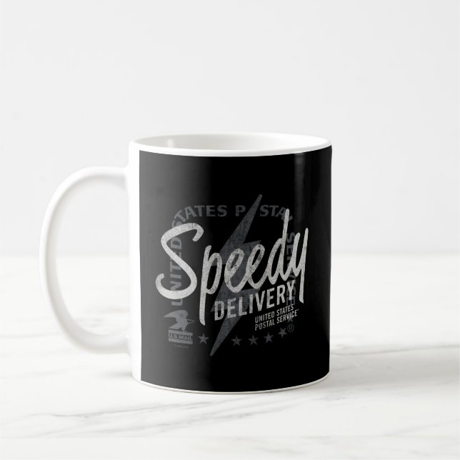 Usps Speedy Delivery Kaffemugg (Vänster)