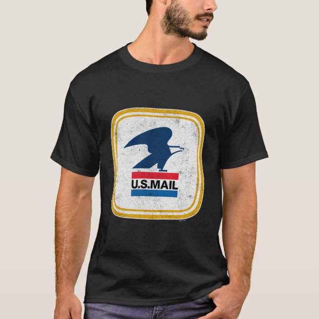 Usps- US Mail Seal T Shirt (Framsida)