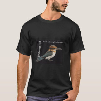 Usps Utrotningshotade Arter Kungsfiskare Full Stäm T Shirt