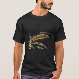 Usps-utrotningshotade arter Roanoke Logperch Fullt T Shirt