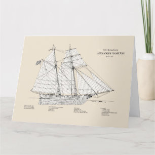USRC Alexander Hamilton - SBD Tack Kort