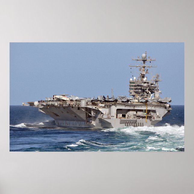 USS Abraham Lincoln (CVN 72) Poster (Framsidan)