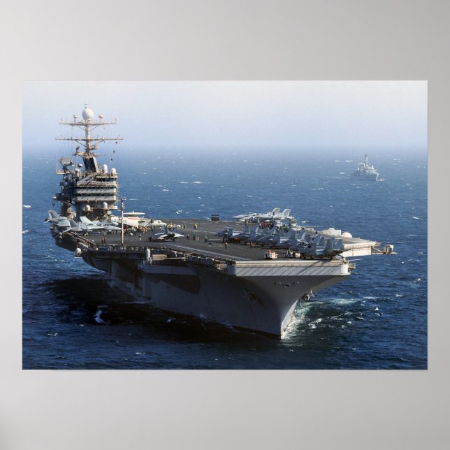 USS Abraham Lincoln (CVN 72) Poster (Framsidan)