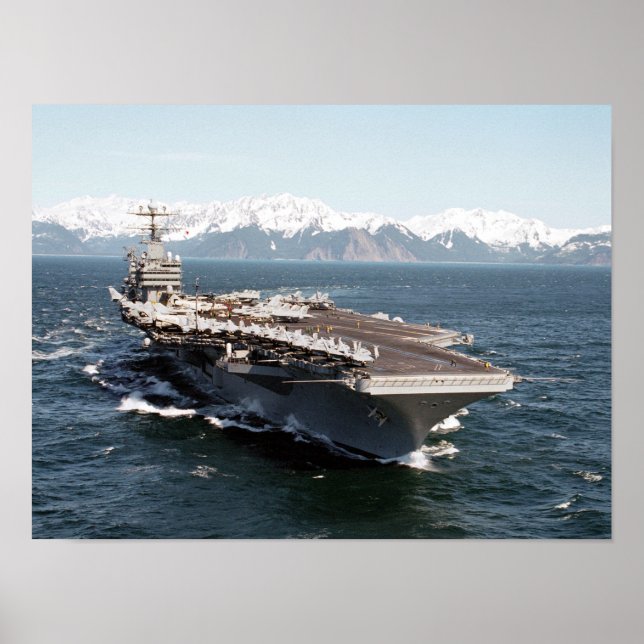 USS Abraham Lincoln (CVN 72) Poster (Framsidan)