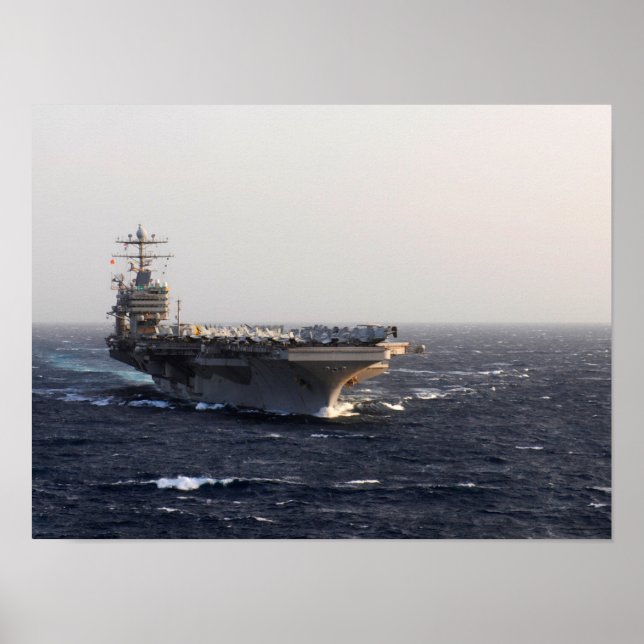 USS Abraham Lincoln (CVN 72) Poster (Framsidan)